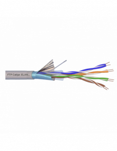 Cablu FTP, cat 5E, CUPRU 100%, 305m ELN-FTP-5E-CU. Comanda online pe RFPro.ro.