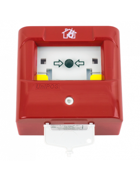 Buton conventional de alarmare incendiu - UNIPOS FD3050N. Comanda online pe RFPro.ro.