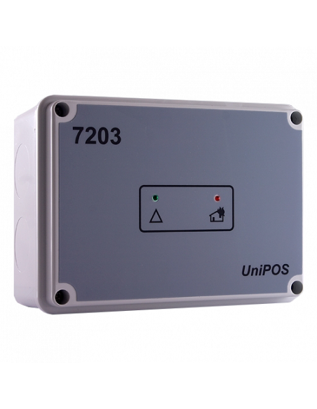 Modul  de comanda adresabil - 3 intrari, 6 iesiri - UNIPOS FD7203. Comanda online pe RFPro.ro.