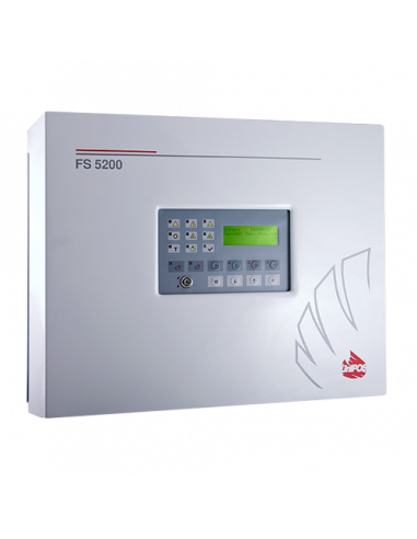 Centrala de incendiu conventionala  - 8 zone extensibila la 32 - UNIPOS FS5200. Comanda online pe RFPro.ro.