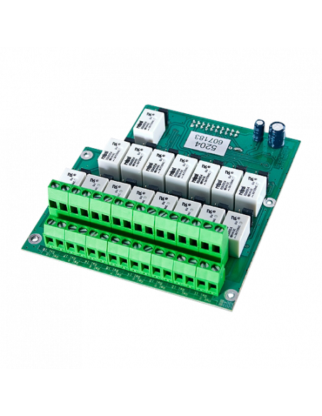 Modul extensie 16 iesiri releu pentru centrala FS5200 - UNIPOS FS5204. Comanda online pe RFPro.ro.