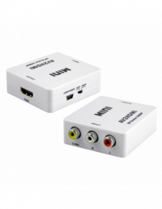 Convertor activ - HDMI la semnal AV/CVBS HDMI-AV. Comanda online pe RFPro.ro.