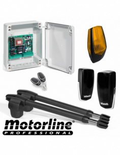 Kit automatizare poarta batanta 2x2.5m -MOTORLINE LINCE300-KIT. Comanda online pe RFPro.ro.