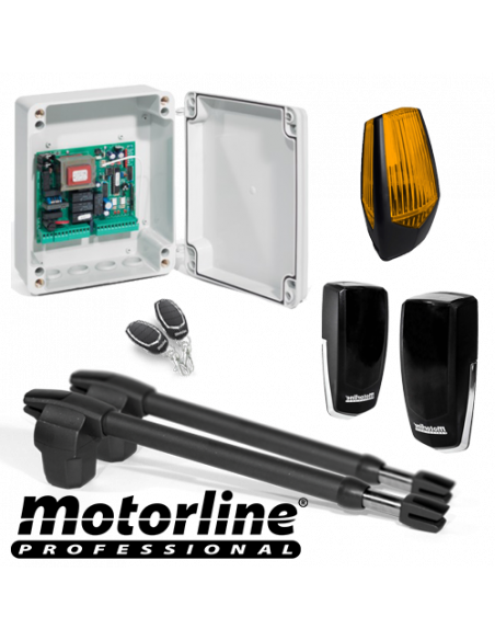 Kit automatizare poarta batanta 2x2.5m -MOTORLINE LINCE300-KIT. Comanda online pe RFPro.ro.
