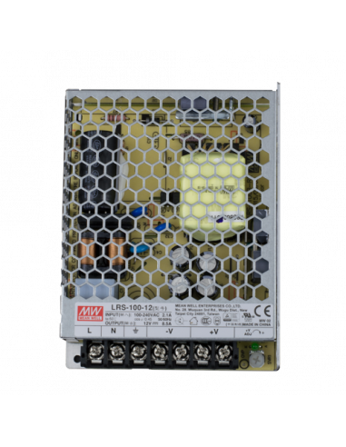 Sursa in comutatie MeanWell -13.8V, 8.5A  LRS-100-12. Comanda online pe RFPro.ro.