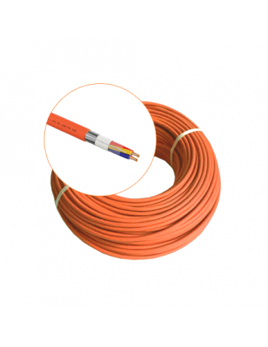 Cablu incendiu JE-H(St)H FE 180 E30/E90, 2x2x08 ecranat, 100m - EuroClass  MEK90-2x2x08. Comanda online pe RFPro.ro.