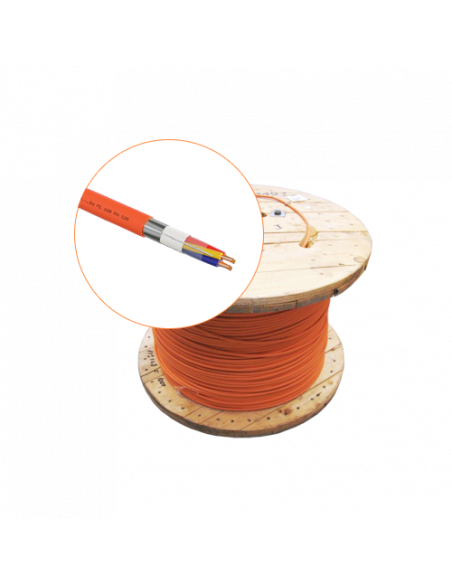 Cablu incendiu JE-H(St)H FE 180 E30/E90, 2x2x08 ecranat, 500m - EuroClass MEK90-2x2x08-T. Comanda online pe RFPro.ro.