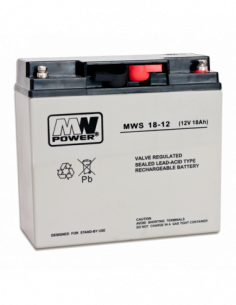 Acumulator 12V, 18Ah - MWS MWS12-18. Comanda online pe RFPro.ro.
