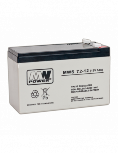 Acumulator 12V, 7.2Ah - MWS MWS12-7.2. Comanda online pe RFPro.ro.