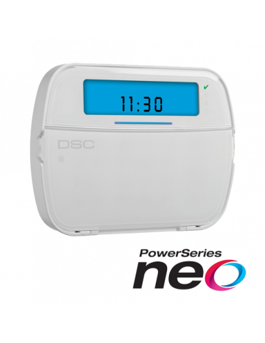 Tastatura LCD cu iconuri + modul wireless , cablata, 128 zone, SERIA NEO - DSC NEO-HS2ICON-RF. Comanda online pe RFPro.ro.
