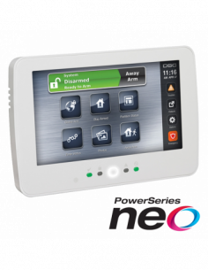 Tastatura touch screen color 7', 128 zone, SERIA NEO - DSC NEO-HS2TCHP. Comanda online pe RFPro.ro.