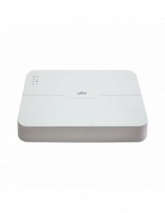 NVR 8 canale 5MP + 8 porturi PoE - UNV NVR301-08LS2-P8. Comanda online pe RFPro.ro.