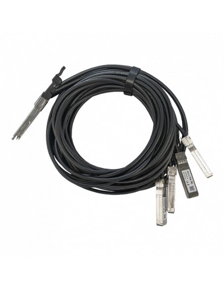 Cablu QSFP+ 40G tip split 4 legaturi 10G SFP+ - Mikrotik Q+BC0003-S+. Comanda online pe RFPro.ro.
