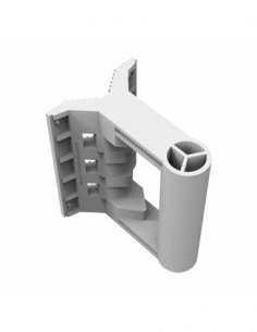 Adaptor montare pe perete antene mari - Mikrotik QME. Comanda online pe RFPro.ro.