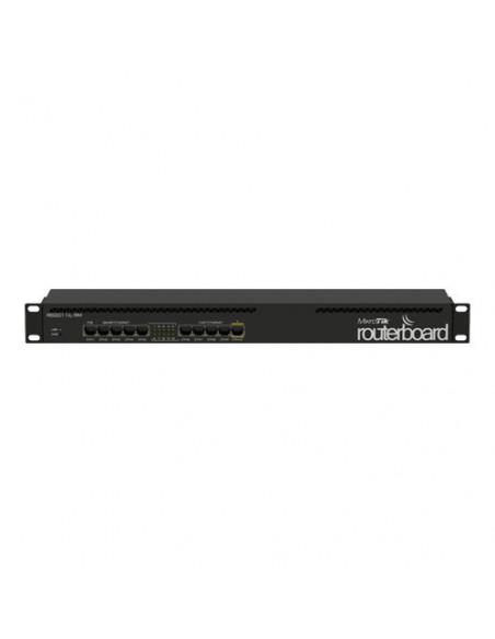 Router 5 x Fast Ethernet, 5 x Gigabit, 1 x PoE, RouterOS L4, 1U - Mikrotik RB2011iL-RM. Comanda online pe RFPro.ro.