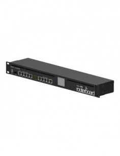 Router 5 x Fast Ethernet, 5 x Gigabit, 1 x SFP, 1 x PoE, RouterOS L5, 1U - Mikrotik RB2011UiAS-RM. Comanda online pe RFPro.ro. 2