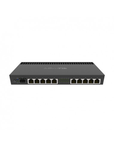 Router 10 x Gigabit, 1 x SFP+ 10Gbps, 1 x PoE, RouterOS L5, 1U - Mikrotik RB4011iGS+RM. Comanda online pe RFPro.ro.
