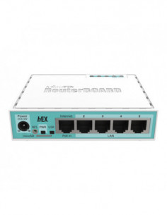 Router hEX, 5 x Gigabit, RouterOS L4 - Mikrotik RB750Gr3. Comanda online pe RFPro.ro. 2