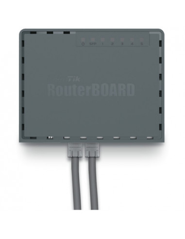 Router hEX S, 5 x Gigabit, 1 xSFP, RouterOS L4 - Mikrotik RB760iGS. Comanda online pe RFPro.ro.