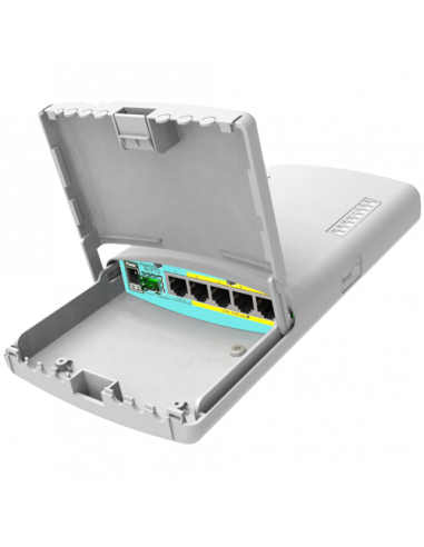 Router PowerBox Pro de exterior, 5 x Gigabit 4 PoE, 1 x SFP, RouterOS L4 - Mikrotik RB960PGS-PB. Comanda online pe RFPro.ro.