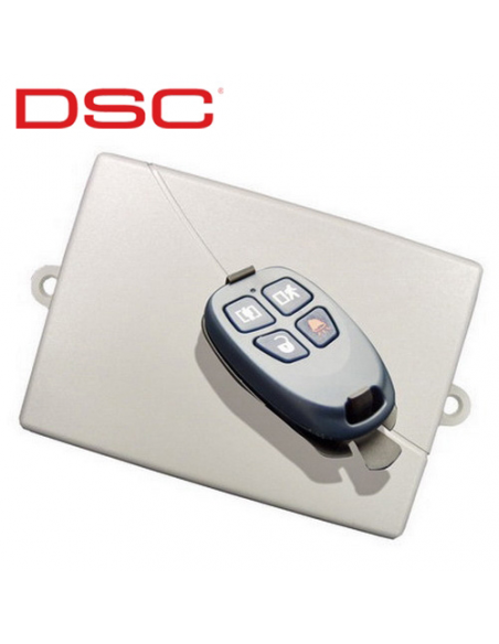 Kit wirelless (modul radio + telecomanda) - DSC RF5108WKK1. Comanda online pe RFPro.ro.
