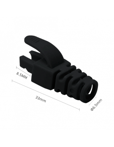 Manson protectie mufa RJ45, negru (100buc) RJ45-CAP-BK. Comanda online pe RFPro.ro.