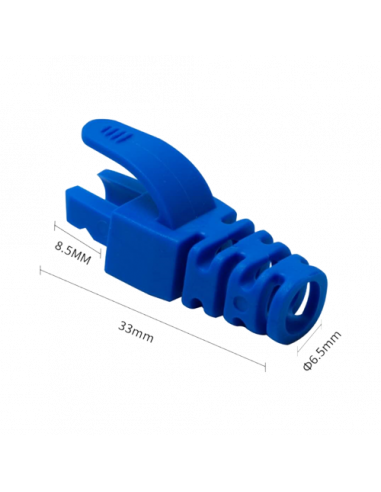 Manson protectie mufa RJ45, albastru (100buc) RJ45-CAP-BL. Comanda online pe RFPro.ro.