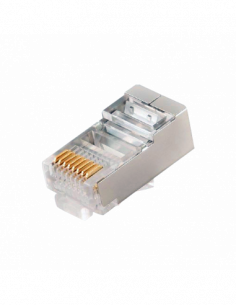 Mufa RJ-45 FTP Cat.5e, ecranata (100 buc) RJ45M-CAT5E. Comanda online pe RFPro.ro.