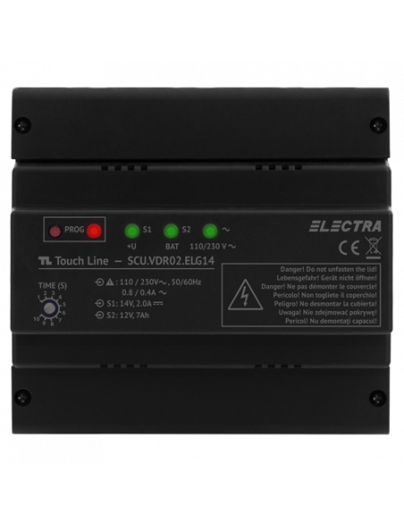 Unitate centrala de alimentare SMART 1 OUT - ELECTRA SCU.VDR02.ELG14. Comanda online pe RFPro.ro.