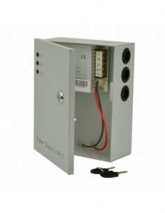 Sursa de alimentare 12V, 3A, back-up in cabinet metalic SDC-12-3B. Comanda online pe RFPro.ro.