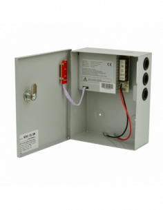 Sursa de alimentare 12V, 3A, back-up in cabinet metalic SDC-12-3B. Comanda online pe RFPro.ro. 2
