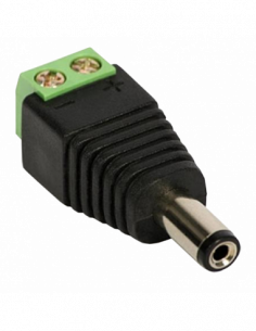 Conector de alimentare tata, 12V, cu surub SDC-CAT. Comanda online pe RFPro.ro.