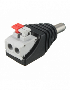 Conector de alimentare tata, 12V, cu terminal rapid SDC-KAT. Comanda online pe RFPro.ro.