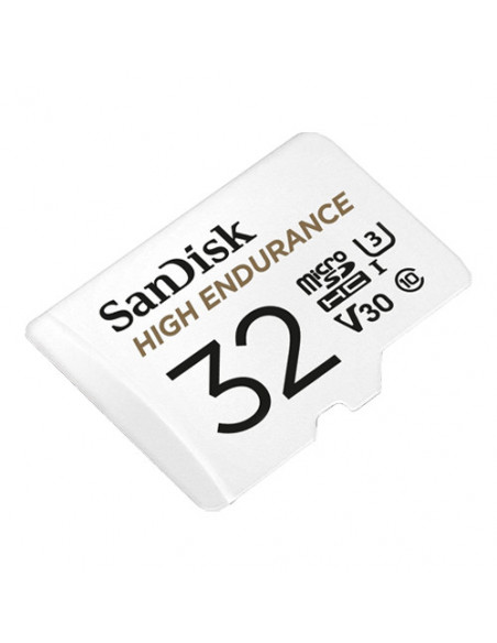 Card MicroSD 32GB, seria HIGH Endurance - SanDisk SDSQQNR-032G-GN6IA. Comanda online pe RFPro.ro.