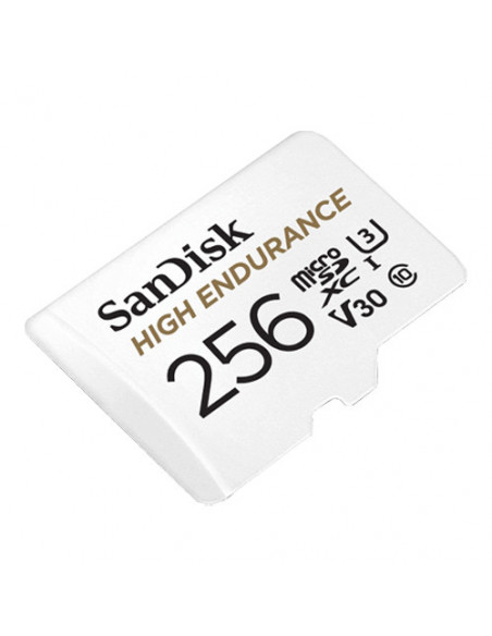 Card MicroSD 256GB, seria HIGH Endurance - SanDisk SDSQQNR-256G-GN6IA. Comanda online pe RFPro.ro.