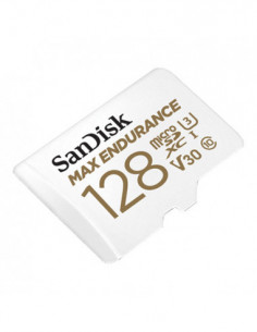 Card MicroSD 128GB, seria MAX Endurance - SanDisk SDSQQVR-128G-GN6IA. Comanda online pe RFPro.ro.