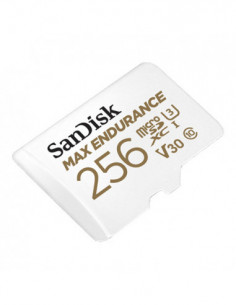 Card MicroSD 256GB, seria MAX Endurance - SanDisk SDSQQVR-256G-GN6IA. Comanda online pe RFPro.ro.