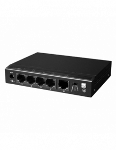 Switch 4 porturi PoE+, 1 port uplink - UTEPO SF5P-HM. Comanda online pe RFPro.ro.
