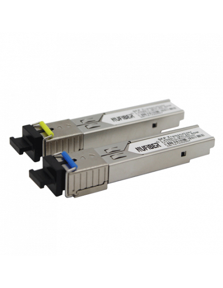Set 2 buc. RX-TX modul SFP 1.25Gbps, Single-Fiber, 20Km SFP-1.25G-20KM-TXRX. Comanda online pe RFPro.ro.