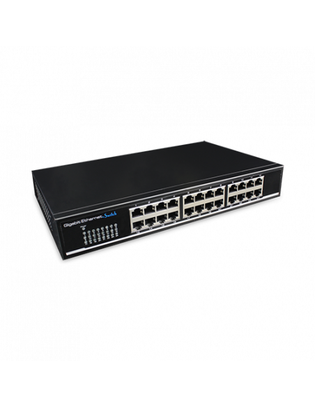 Switch 24 porturi gigabit - UTEPO SG24-M. Comanda online pe RFPro.ro.