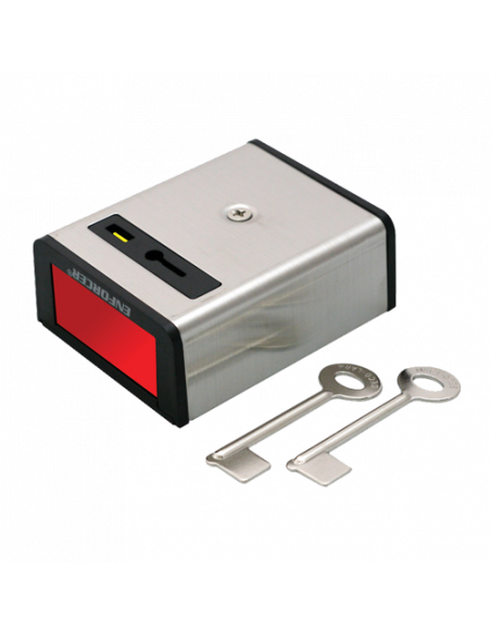 Buton de panica metalic cu retinere SS-077Q. Comanda online pe RFPro.ro.