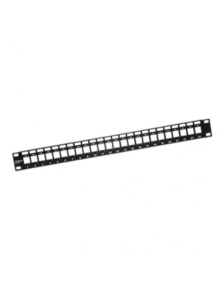 Patch Panel 24 porturi blank keystone 1U - TRENDnet TC-KP24. Comanda online pe RFPro.ro.
