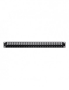 Patch Panel ecranat 24 porturi blank keystone 1U - TRENDnet TC-KP24S. Comanda online pe RFPro.ro. 2