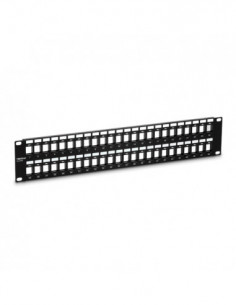 Patch Panel 48 porturi blank keystone 2U - TRENDnet TC-KP48. Comanda online pe RFPro.ro.