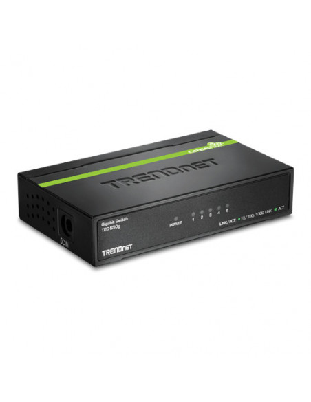Switch GREENnet 5 porturi Gigabit - TRENDnet TEG-S50G. Comanda online pe RFPro.ro.