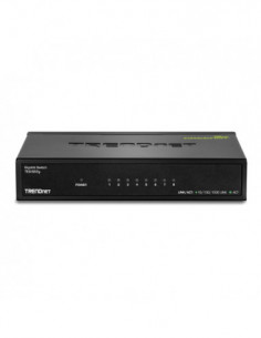Switch GREENnet 8 porturi Gigabit - TRENDnet TEG-S82G. Comanda online pe RFPro.ro. 2
