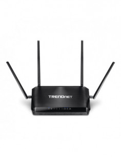 Router WiFi AC2600 MU-MIMO - TRENDnet TEW-827DRU. Comanda online pe RFPro.ro. 2