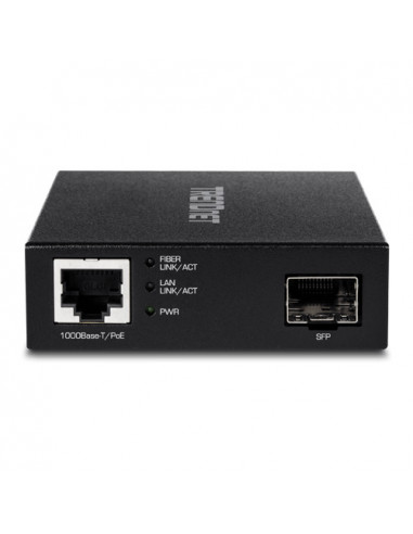 Mediaconvertor POE Gigabit - SFP fibra optica - TRENDnet TFC-PGSFP. Comanda online pe RFPro.ro.