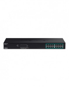 Switch 16 porturi Gigabit PoE+ 246W - TRENDnet TPE-TG160G. Comanda online pe RFPro.ro. 2