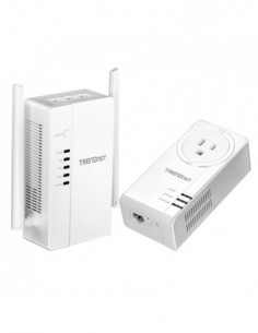 Kit Wireless Powerline WiFi Everywhere 1200 AV2 - TRENDnet TPL-430APK. Comanda online pe RFPro.ro.
